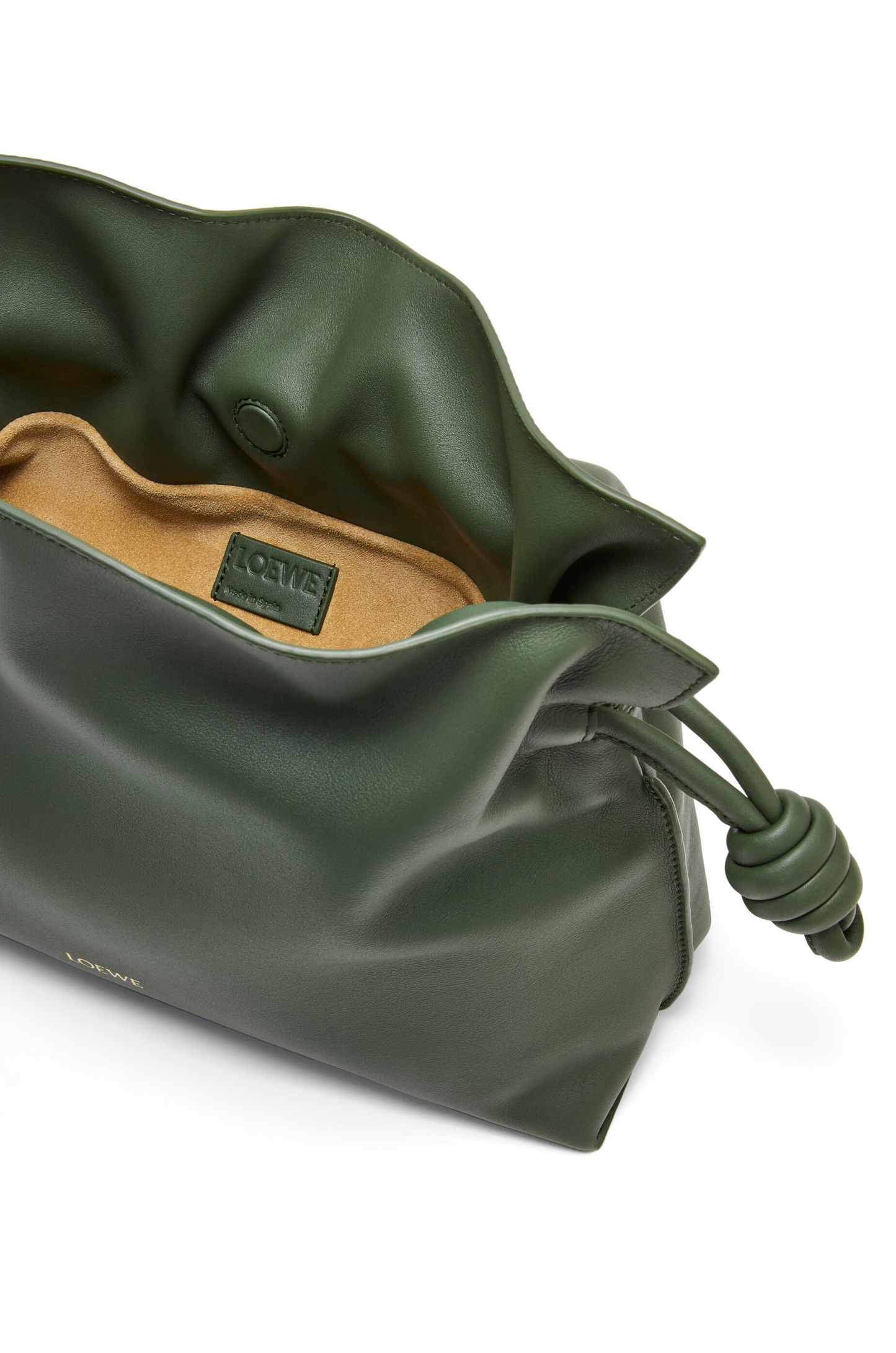 Flamenco clutch in nappa calfskin